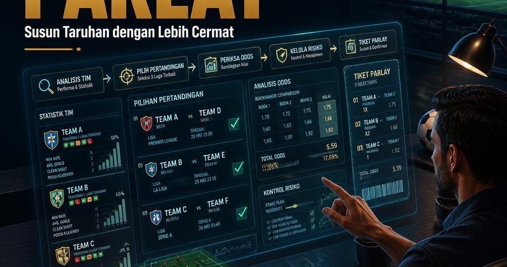 Trik Main Parlay: Cara Menyusun Kombinasi Taruhan dengan Lebih Cermat